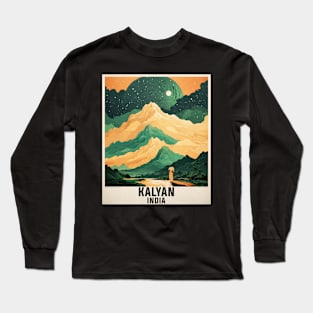 Kalyan India Vintage Tourism Travel Long Sleeve T-Shirt